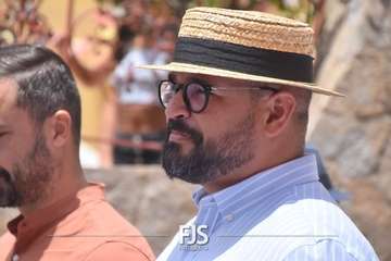 La Viña procesiona a su patrona en la despedida de sus fiestas patronales/Francisco Javier Santana y TA.